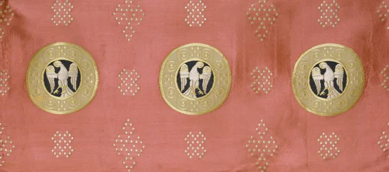 Brocade de la manufacture Olovyanishnikov, début du 20e siècle